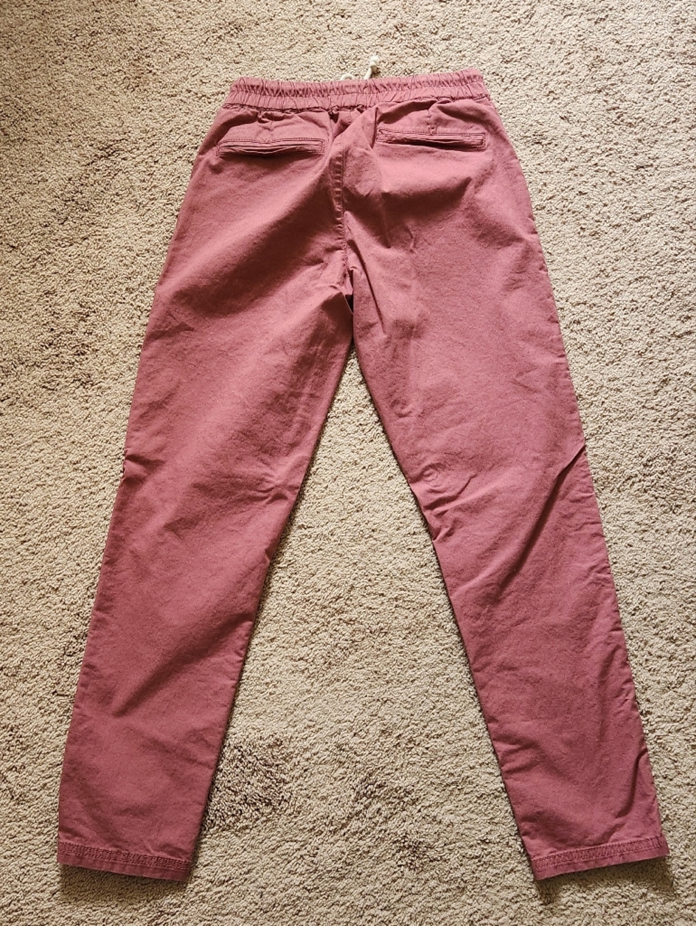 pact woven organic twill roll up pant outdoor camp trail hike ladies XS - Picture 4 of 5